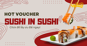 Sushi in sushi buffet